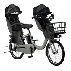 電動自転車３人乗りを探しています。