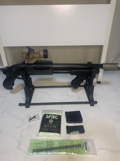 購入者決定　オマケ追加　マルゼン　CA870ブルドッグ　ブラスター、G&Pマウントレール付き