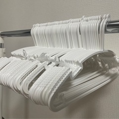 生活雑貨　ハンガー　大量　100均　プラスチックの画像