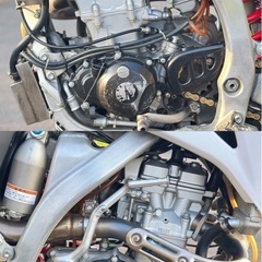 YAMAHA YZ250F モタード CG27C 公道仕様 モトクロスオーバーホール積み走行時間15時間の画像