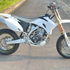 YAMAHA YZ250F モタード CG27C 公道仕様 モトクロスオーバーホール積み走行時間15時間の画像