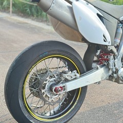 YAMAHA YZ250F モタード CG27C 公道仕様 モトクロスオーバーホール積み走行時間15時間の画像