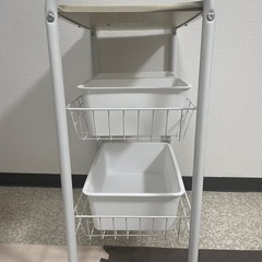 収納家具　　ラック　台　トースター置きの画像