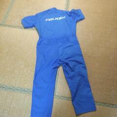 FALKEN青/白つなぎ 半袖／長ズボンの画像