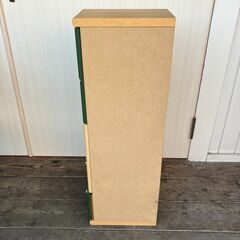 木製スリムチェスト（バイカラー）の画像