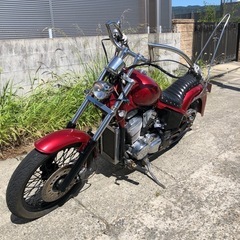 ホンダ　スティード400    書類付実働ベース車の画像