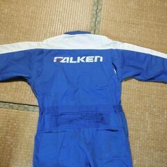 FALKEN青/白つなぎ３Lサイズの画像
