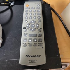 パイオニア　DVDプレーヤー　開閉不調　リモコン付きの画像