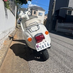 af24ジョルノローダウン　実働　純正サス加工　ほぼ着地　　出だし最高メーター振り切り　原付のスピードでは　負けないかな の画像