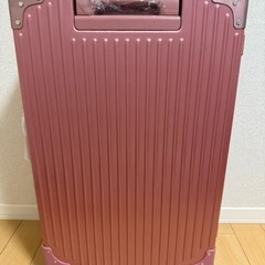 スーツケース アルミフレーム Mサイズ24インチ 4泊5日 ローズゴールド60Lの画像