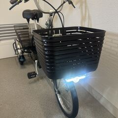 『配送可』ＰＡＮＡＳＯＮＩＣパナソニック ＶＩＶＩ ＬＩＦＥ 電動アシスト三輪車の画像