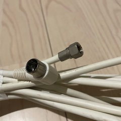 【9/10まで】テレビ　アンテナケーブル5mの画像