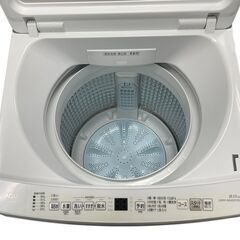 ほぼ未使用品 AQUA/アクア 2024年製 8kg 全自動洗濯機 AQW-V8P 基本引き取り限定 神奈川県横須賀市の画像