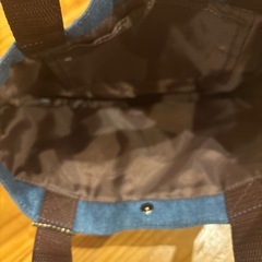 ウッディトートバッグの画像