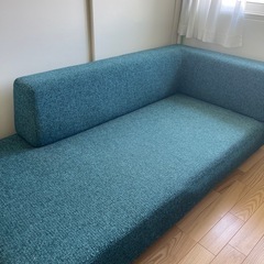 アイソウ購入　総額32.7万　フルカバーリンクソファー&スツールの画像