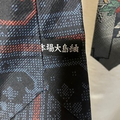 大島紬ネクタイの画像