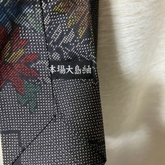 大島紬ネクタイの画像