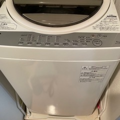 TOSHIBA洗濯機の画像
