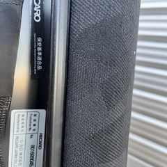 RECARO レカロ　セミバケ　エルゴメド　ERGOMRD 黒　ランバーサポートの画像