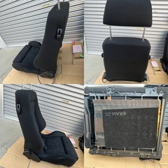RECARO レカロ　セミバケ　エルゴメド　ERGOMRD 黒　ランバーサポートの画像