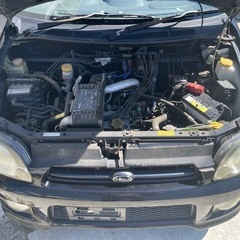 タイベル交換済　スーパーチャージャー ＲＡ１　プレオ　ＣＶＴ　６６０　ＤＯＨＣ　　2WD スバルの画像
