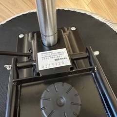無印良品　ワーキングチェア・ガススプリング昇降式・グレーの画像