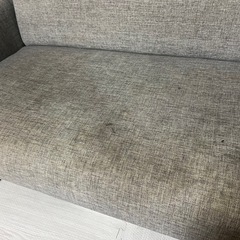 ソファ ※汚れあり クリーニングできる方への画像