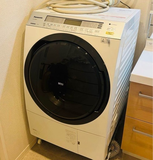 【破格】2019年製Panasonicドラム式洗濯乾燥機　洗剤自動　NA-VX8900　配達無料！