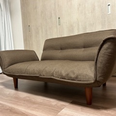 【美品】カウチソファ（和楽ブランド）の画像