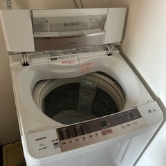 日立　ビートウォッシュ　洗濯機　8キロの画像