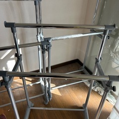 ハンガーラック&収納ケースの画像