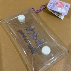 【引き取り限定】ディズニー　オイスター　クリアポーチの画像