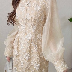 未使用　オケージョンドレス　お呼ばれドレスの画像