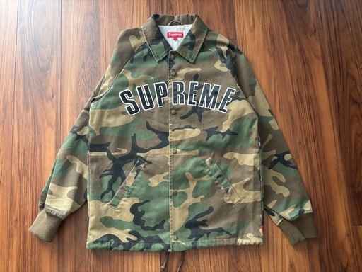 Supreme 15aw 迷彩 コーチジャケット