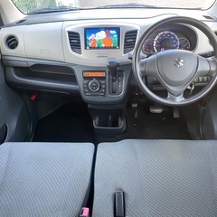 月々12.500円〜審査なし！誰でも分割購入可能！【大阪店】ワゴンR FX  ブラックの画像