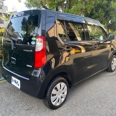 月々12.500円〜審査なし！誰でも分割購入可能！【大阪店】ワゴンR FX  ブラックの画像