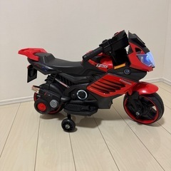 訳あり美品 激安希少品CBK-061 子供用 電動乗車バイク 3歳~8歳対象の画像