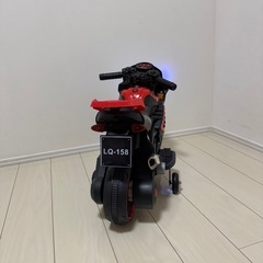 訳あり美品 激安希少品CBK-061 子供用 電動乗車バイク 3歳~8歳対象の画像