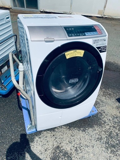 EJ5423番 日立 ドラム式電気洗濯乾燥機 BD-SV110BL