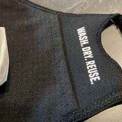 【未使用】アディダス マスク ブラック 2個セット adidasの画像
