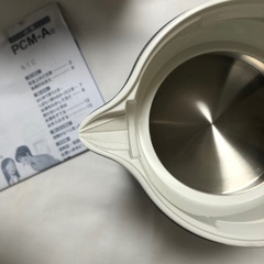 TIGER PCM-A グレー 電気ケトル 取扱説明書付きの画像