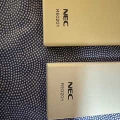 NECシーリングライトリモコン2個セットRE0201の画像