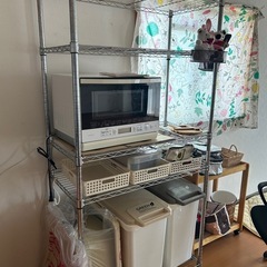 スチールラック　5段　170✖️45ぐらいの画像