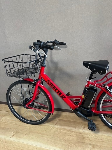 美品✨ 2022年購入、状態のとても良いブリヂストン電動自転車、バッテリーB400（14.3～14.6Ah相当）