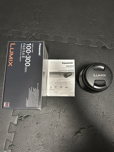 Panasonic LUMIX DC-G100DK + LUMIX G VARIO 100-300mm H-FSA セット（バラ売り可）