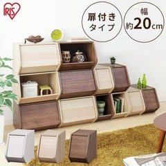 スタッキング　カラーボックス　ナチュラルの画像