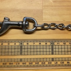 中型犬　小型犬　係留用チェーン　鎖　マンテル犬鎖の画像