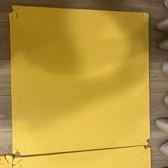 アイリスプラザ ジョイントマット 大判 60cm 20mm(厚さ)  防音 傷防止 ペット 赤ちゃん PEJTM-602 イエロー 60×60㎝の画像