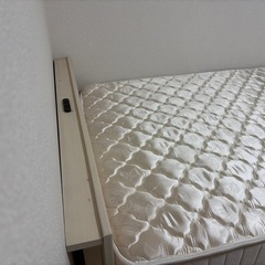 タンスのゲン ベッド セミダブル＆マットレスの画像