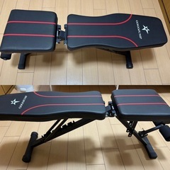 【未使用・美品】トレーニングベンチ 家庭用 折りたたみ式の画像